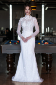 Robes de Mariage Longue Blanc ABG115