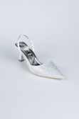 Stiletto Pierreux Argent AB1127