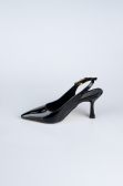 Chaussure de soirée Cuir Verni Noir ABR1130