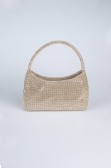 Sac de Soirée Luxe Pierreux Or V915