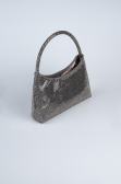 Sac de Soirée Luxe Pierreux Platine V915