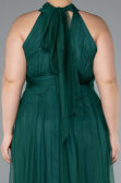 Robe de Soirée Grande Taille Longue Émeraude ABU3253