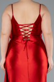 Robe de Soirée Grande Taille Longue Rouge ABU4815