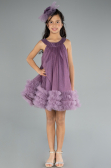Robe de Soirée Enfants Midi Lavande ABK2297