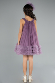 Robe de Soirée Enfants Midi Lavande ABK2297