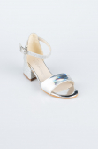 Chaussure D’Enfant Avec Mirroir Argent SE768