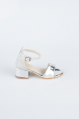 Chaussure D’Enfant Avec Mirroir Argent SE768