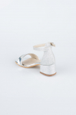 Chaussure D’Enfant Avec Mirroir Argent SE768