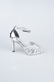 Chaussure de soirée Plâtre Argent AB1132