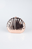 Sac de Soirée Luxe Métal Rose SH848