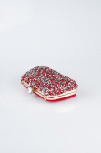 Sac de Soirée Luxe Couleur daim Rouge SH849