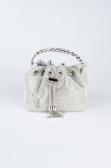 Sac de Soirée Luxe Plâtre Argent SH846