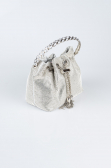 Sac de Soirée Luxe Plâtre Argent SH846
