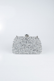 Sac de Soirée Luxe Argent SH849
