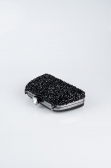 Sac de Soirée Luxe Plâtre Noir SH849