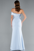 Robe de Soirée Longue Bleu clair ABU4832