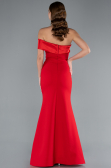 Robe de Soirée Longue Rouge ABU4832