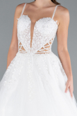 Robes de Mariage Longue Blanc ABU4835