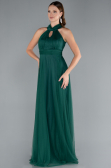 Robe de Soirée Longue Émeraude ABU3252