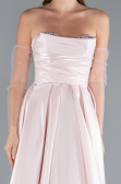 Robe de Soirée Longue Poudre ABU4846