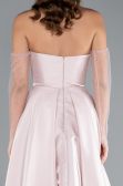 Robe de Soirée Longue Poudre ABU4846