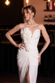 Robe de Soirée Longue Blanc ABU4800