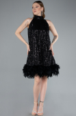Tenue de Soirée Courte Noir ABU4876