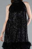 Tenue de Soirée Courte Noir ABU4876