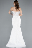 Robes de Mariage Longue Blanc ABU4864