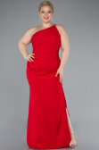 Robe De Soirée Grande Taille Longue Rouge ABU4892
