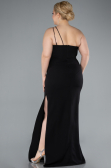 Robe De Soirée Grande Taille Longue Noir ABU4892