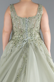 Robes De Soirée Grande Taille Longue Menthe ABU3747
