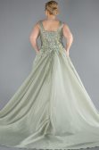 Robes De Soirée Grande Taille Longue Menthe ABU3747