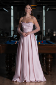 Robe de Soirée Longue Poudre ABU4846