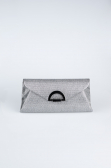 Sac de Soirée Luxe Argenté Platine SH845