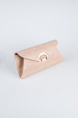 Sac de Soirée Luxe Argenté Rose SH845