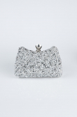 Sac de Soirée Luxe Argent SH828