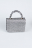 Sac de Soirée Luxe Argenté Platine KC264