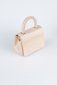 Sac de Soirée Luxe Argenté Rose KC264
