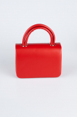 Sac de Soirée Luxe Cuir Rouge KC264