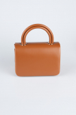 Sac de Soirée Luxe Cuir Tabac KC264