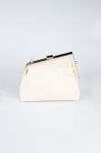 Sac de Soirée Cuir Beige KC475