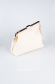 Sac de Soirée Cuir Beige KC475