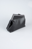 Sac de Soirée Cuir Noir KC475
