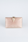 Sac de Soirée Coupe Au Laser Rose KC713