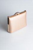 Sac de Soirée Luxe Cuir Bronze KC126