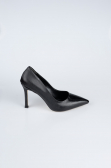 Stiletto Cuir Verni Noir AB1133