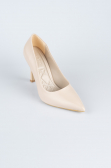 Stiletto Cuir Verni Vison AB1133