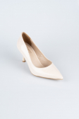 Stiletto Cuir Verni Vison AB1135
