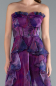 Robe de Soirée Longue Violet ABU3360